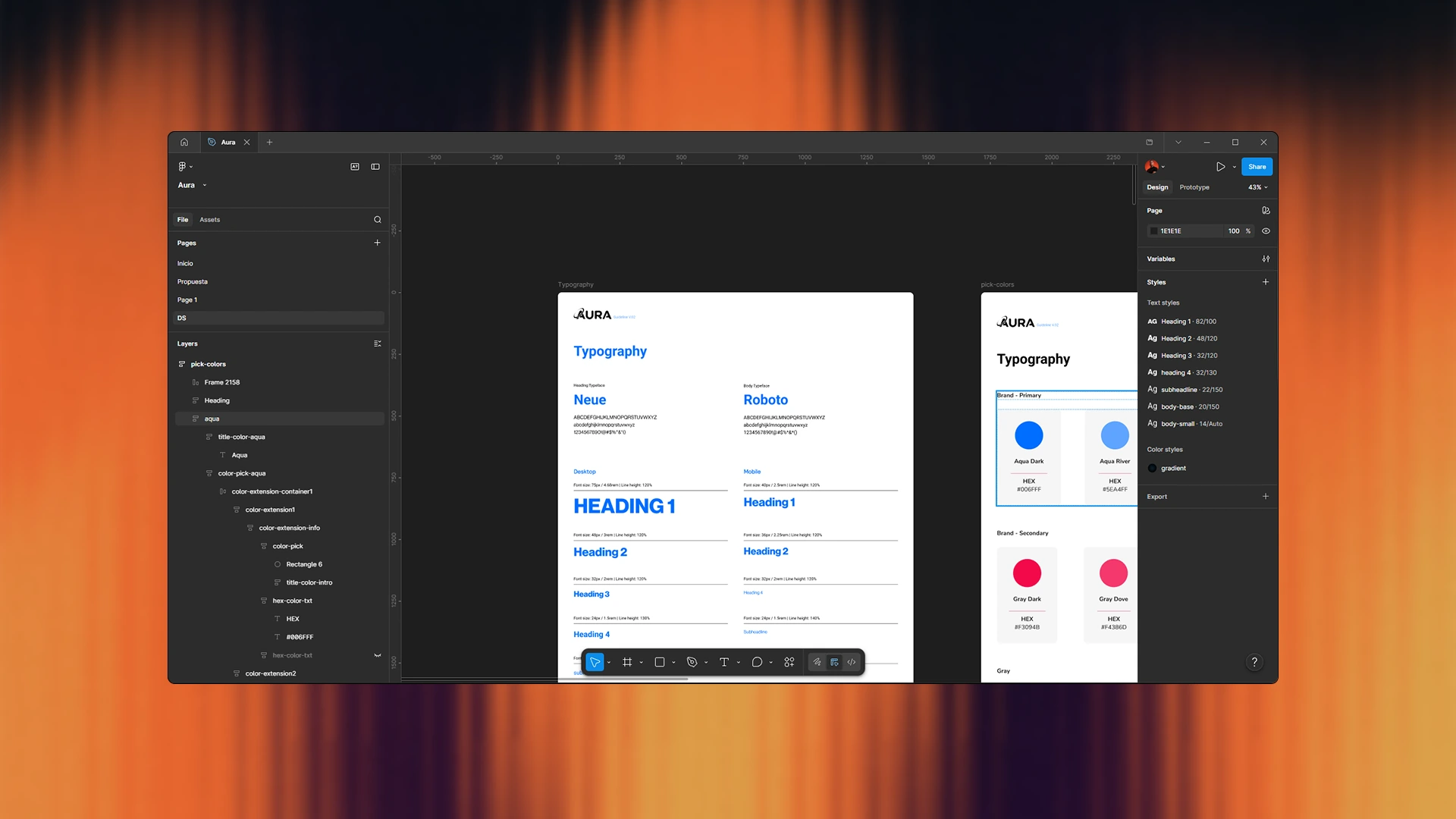 Aura UI UX Tokens